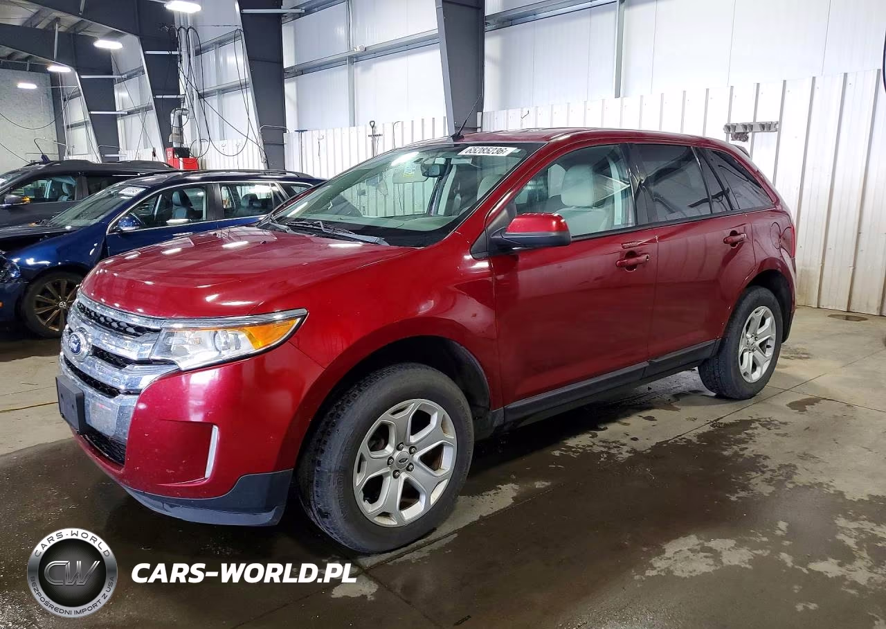 2013 Ford Edge Sel VIN:2FMDK4JC6DBA09975 - 1