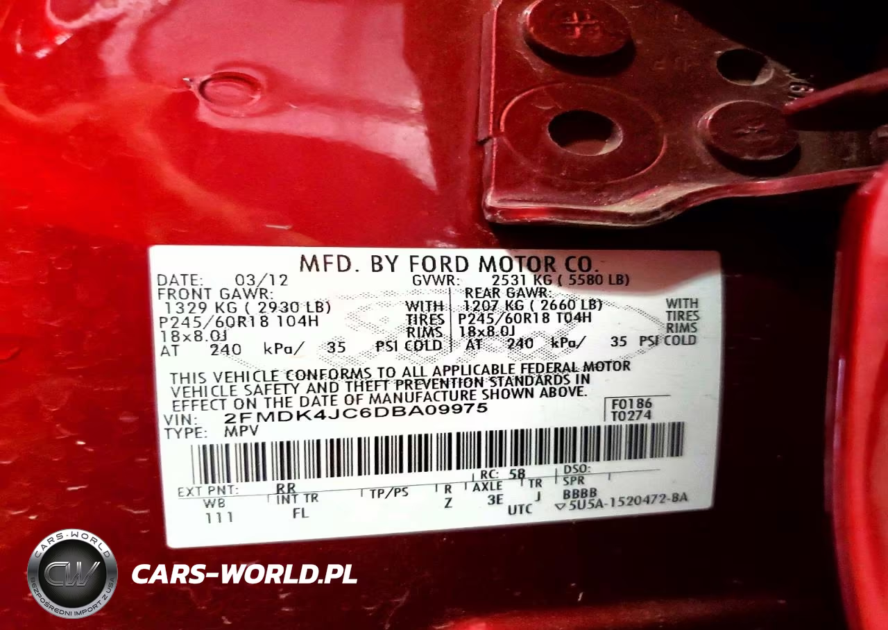 2013 Ford Edge Sel VIN:2FMDK4JC6DBA09975 - 13