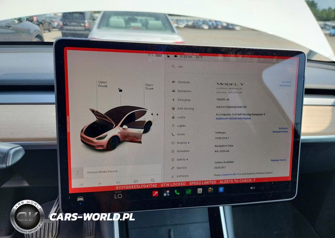 2020 Tesla Model Y VIN:5YJYGDEE5LF041742 - 9