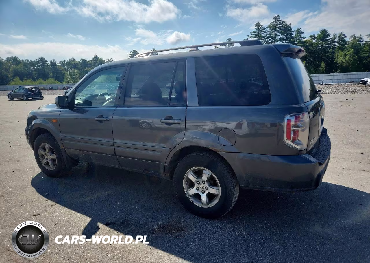 2007 Honda Pilot Ex VIN:2HKYF18427H521491 - 2
