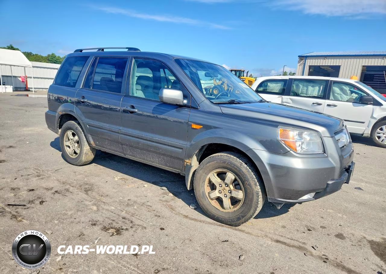 2007 Honda Pilot Ex VIN:2HKYF18427H521491 - 4