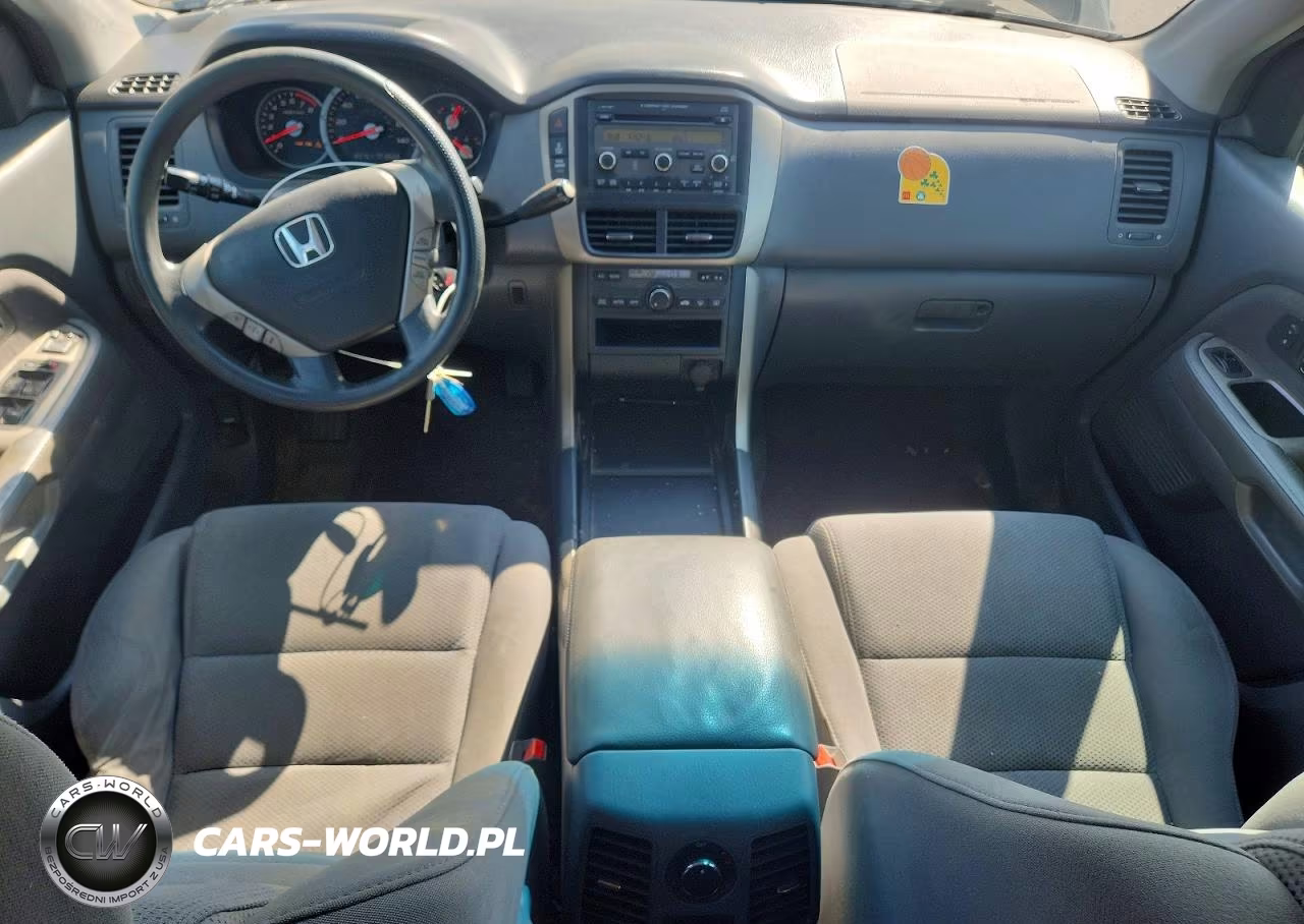 2007 Honda Pilot Ex VIN:2HKYF18427H521491 - 8