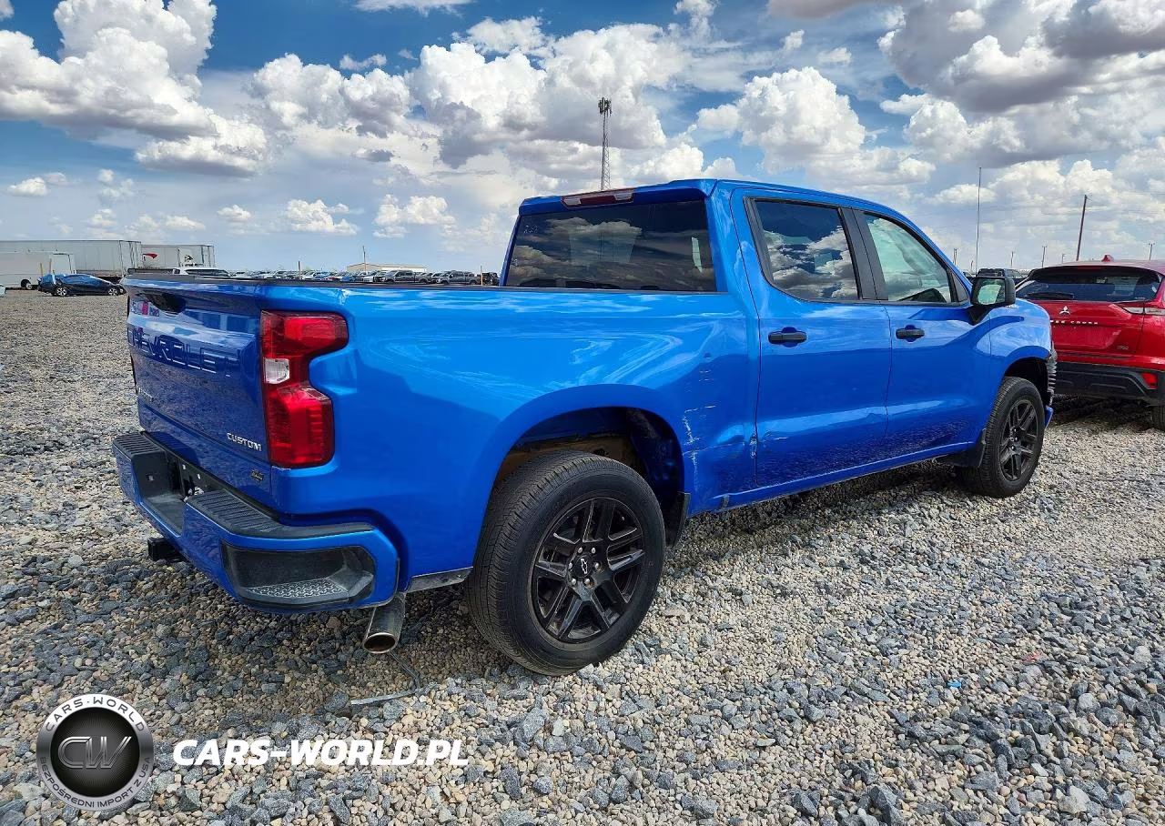 2025 Chevrolet Silverado C1500 Custom VIN:1GCPABEK6SZ327390 - 3