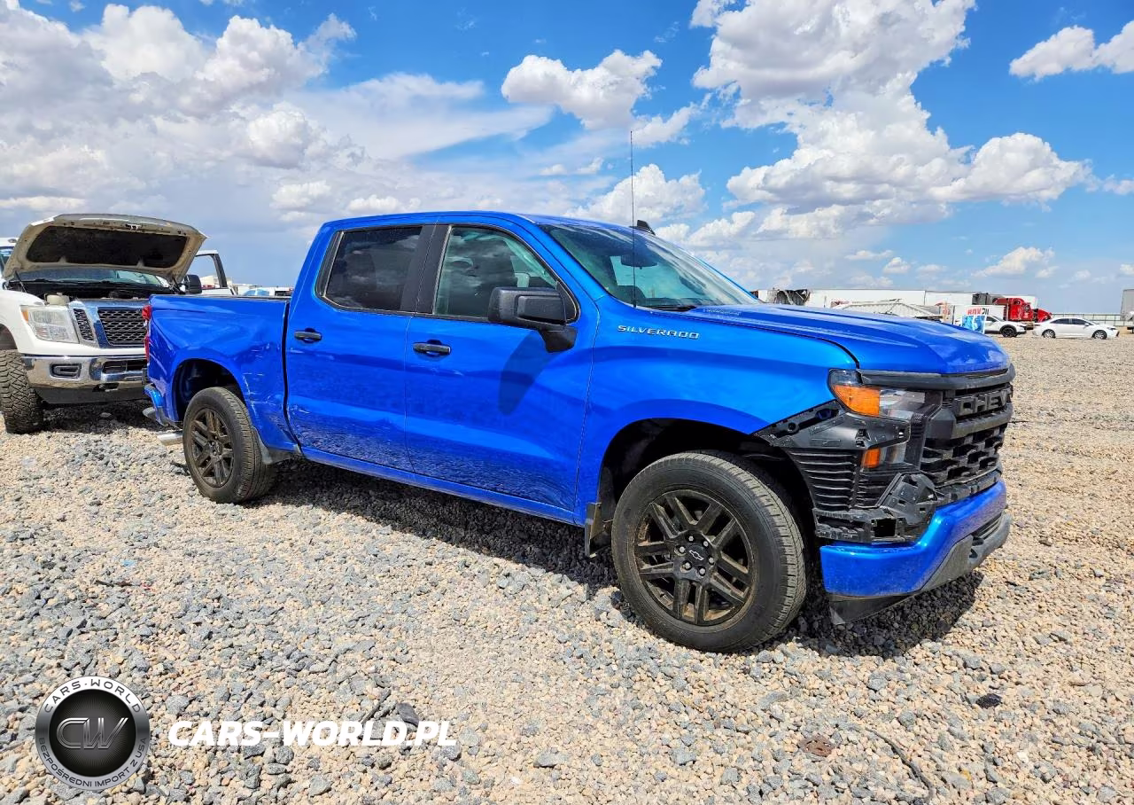 2025 Chevrolet Silverado C1500 Custom VIN:1GCPABEK6SZ327390 - 4