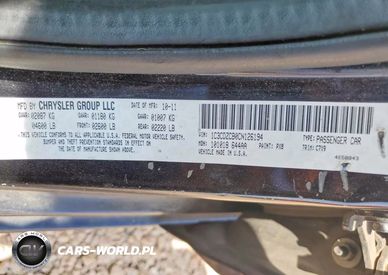 2012 Dodge Avenger Sxt VIN:1C3CDZCB0CN126194 - 13