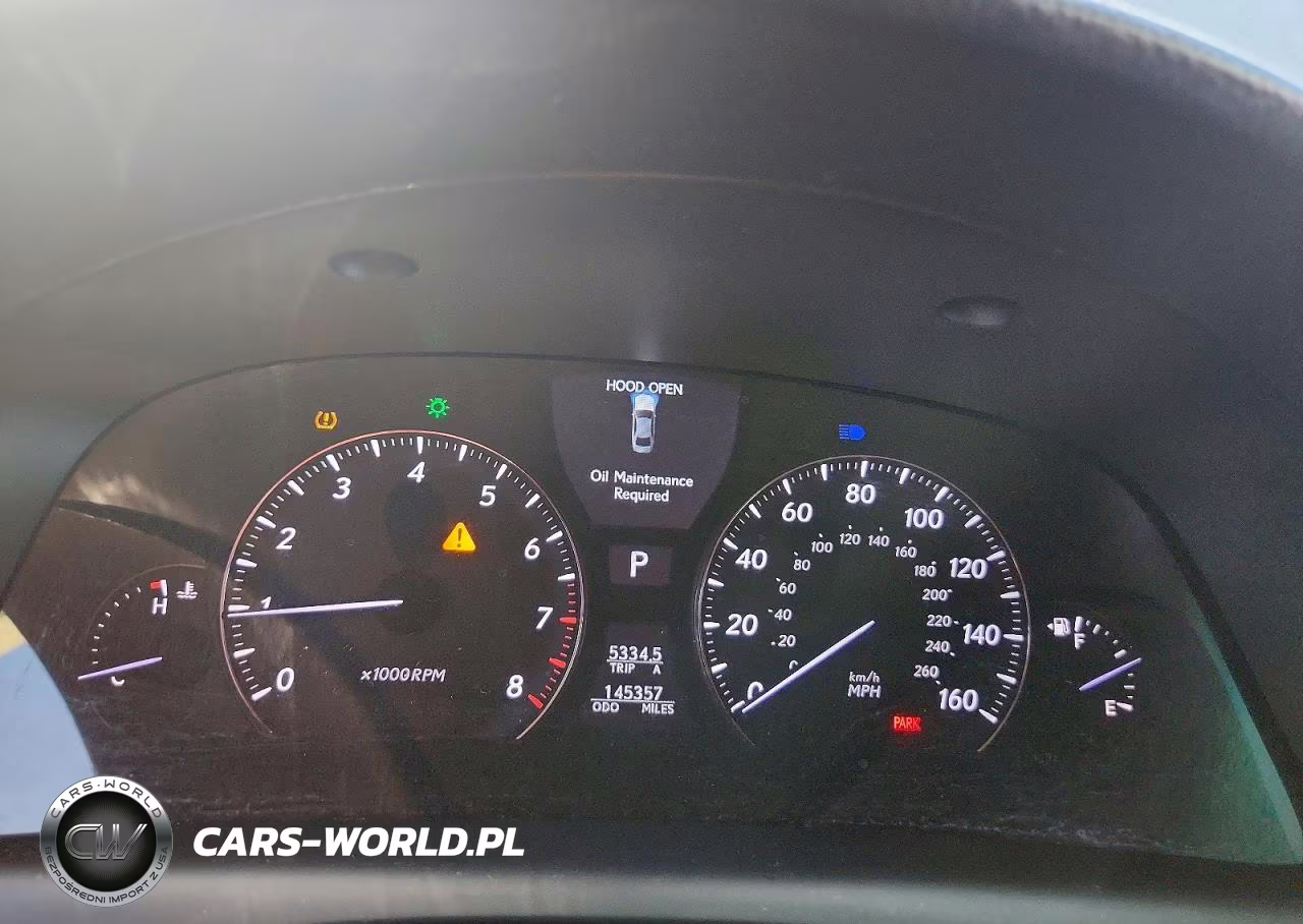 2012 Lexus Ls 460 VIN:JTHBL5EF0C5109588 - 9
