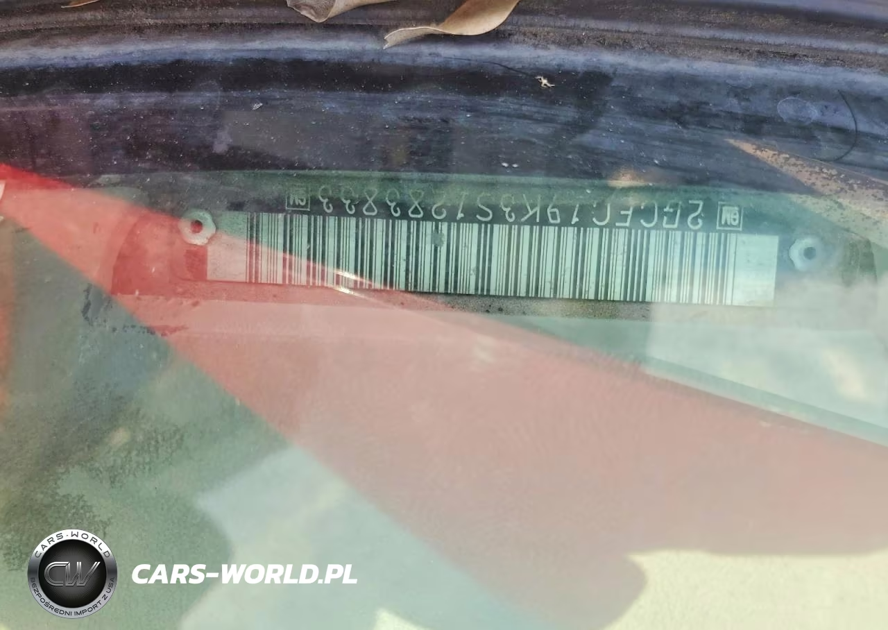 1995 Chevrolet Gmt-400 C1500 VIN:2GCEC19K3S1283833 - 12
