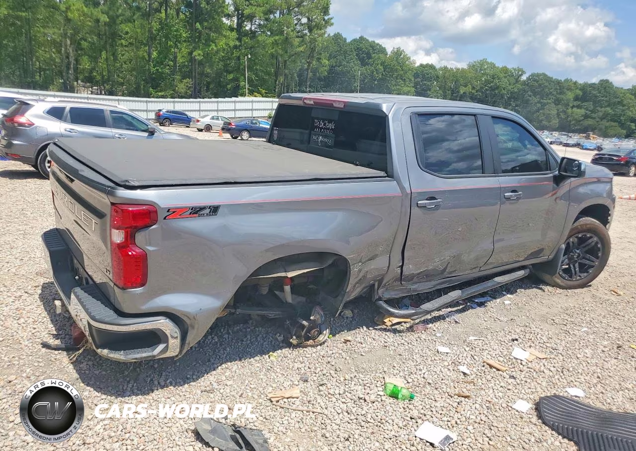 2022 Chevrolet Silverado Ltd K1500 Lt VIN:3GCUYDEDXNG157891 - 3