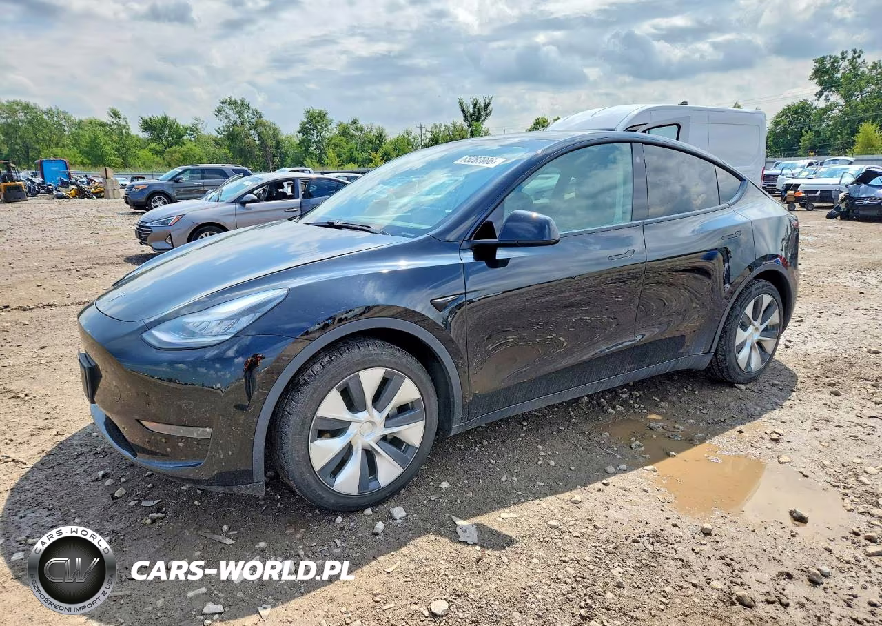 2021 Tesla Model Y VIN:5YJYGDEE6MF064917 - 1