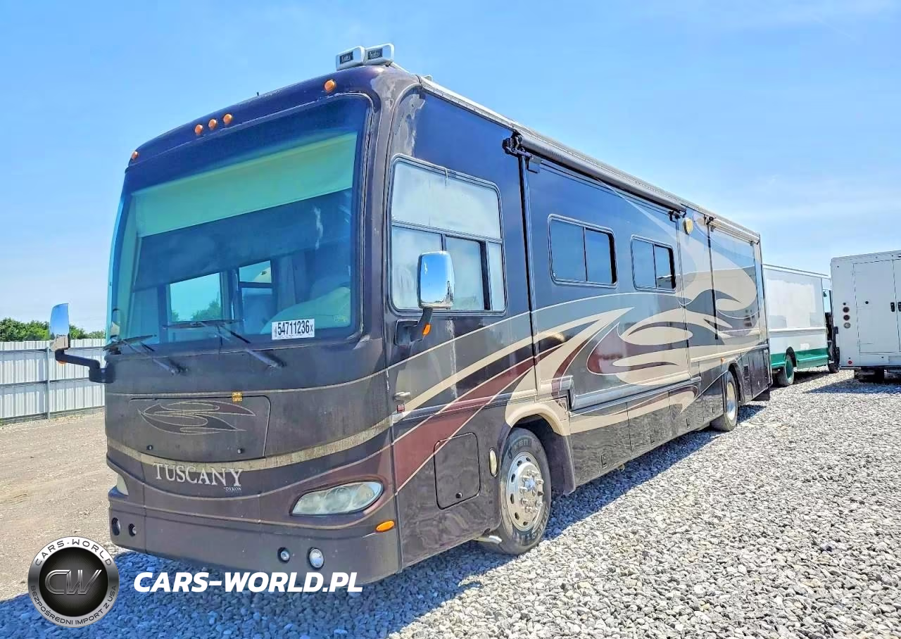 2008 Damon Tuscany Rv VIN:4UZAB2BS98CZ06193 - 2