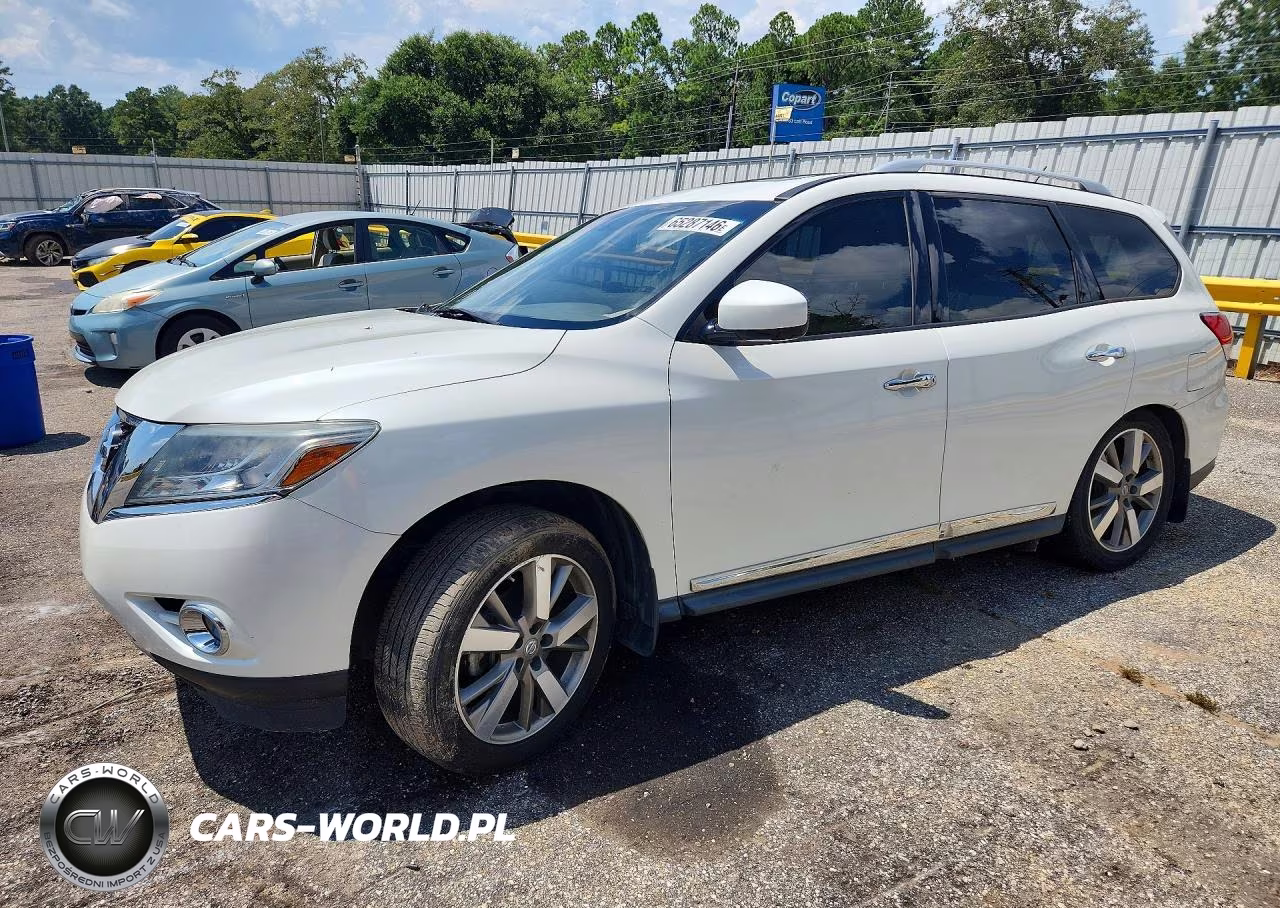 2015 Nissan Pathfinder Platinum VIN:5N1AR2MM1FC611659 - 1