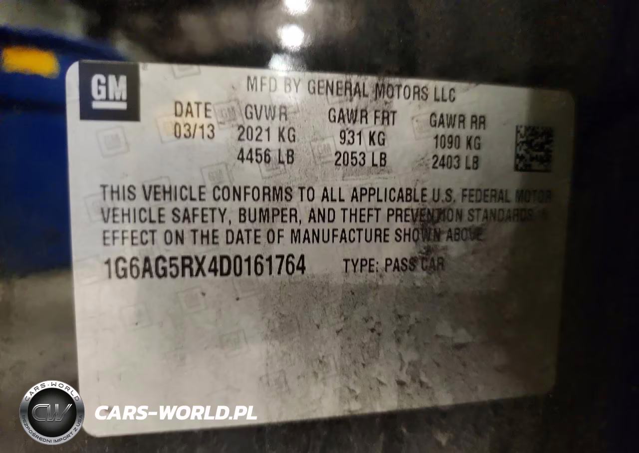 2013 Cadillac Ats VIN:1G6AG5RX4D0161764 - 12