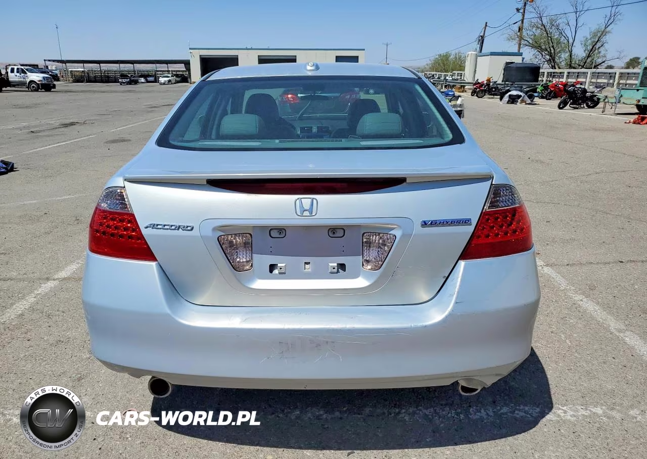 2007 Honda Accord Hybrid VIN:JHMCN36437C003816 - 6