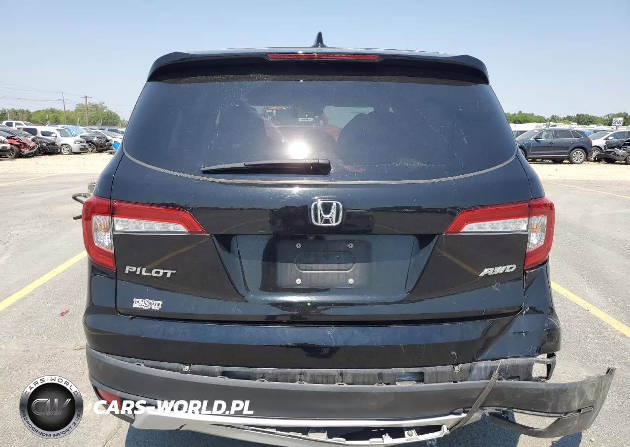 2021 Honda Pilot Exl VIN:5FNYF6H55MB005173 - 6