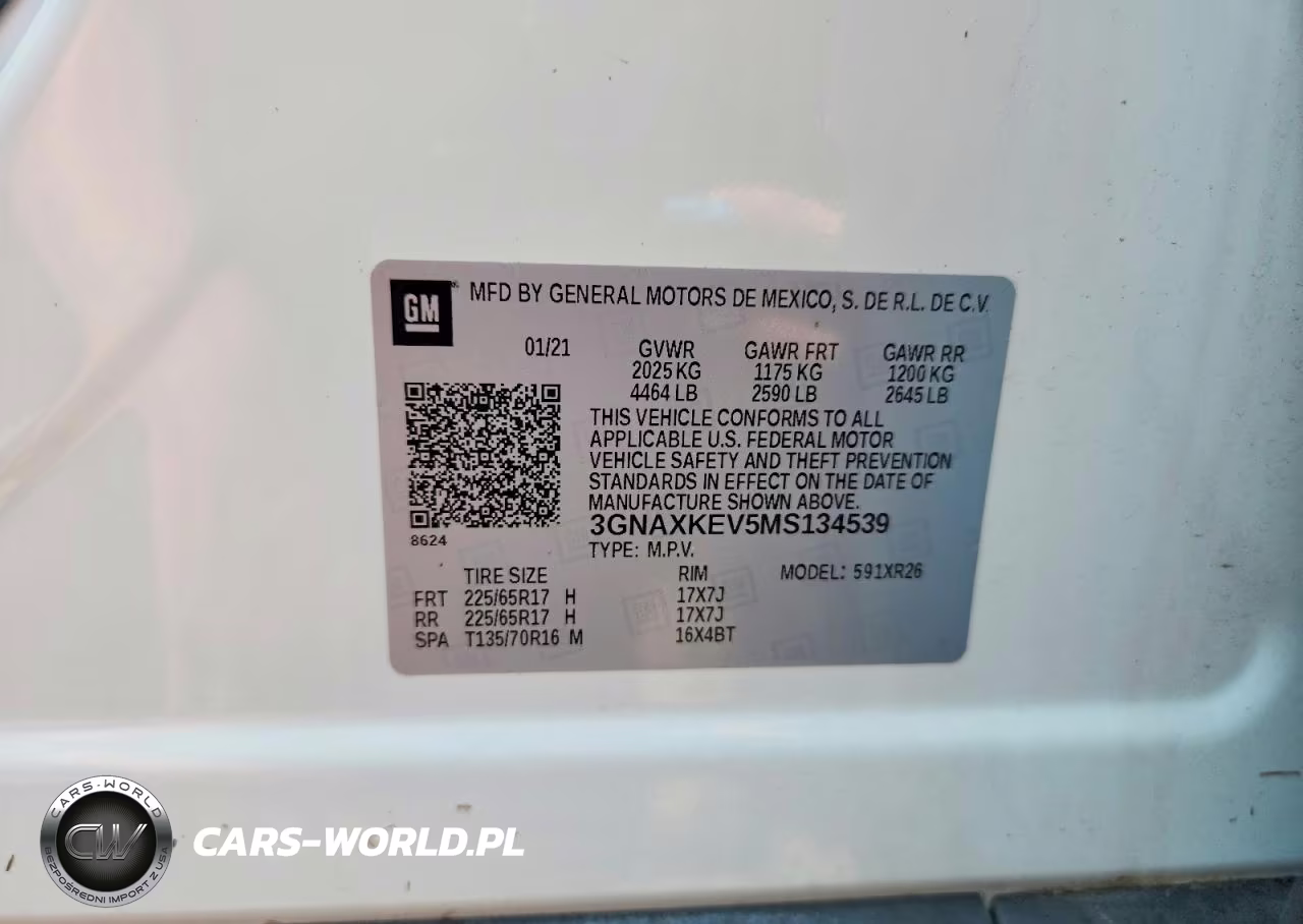 2021 Chevrolet Equinox Lt VIN:3GNAXKEV5MS134539 - 13