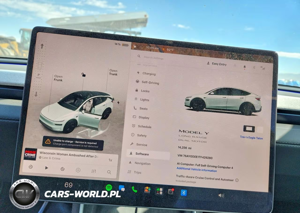 2026 Tesla Model Y VIN:7SAYGDEE1TF429280 - 9