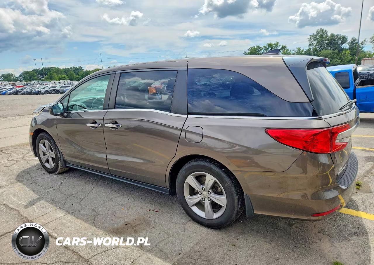 2018 Honda Odyssey Exl VIN:5FNRL6H71JB095268 - 2