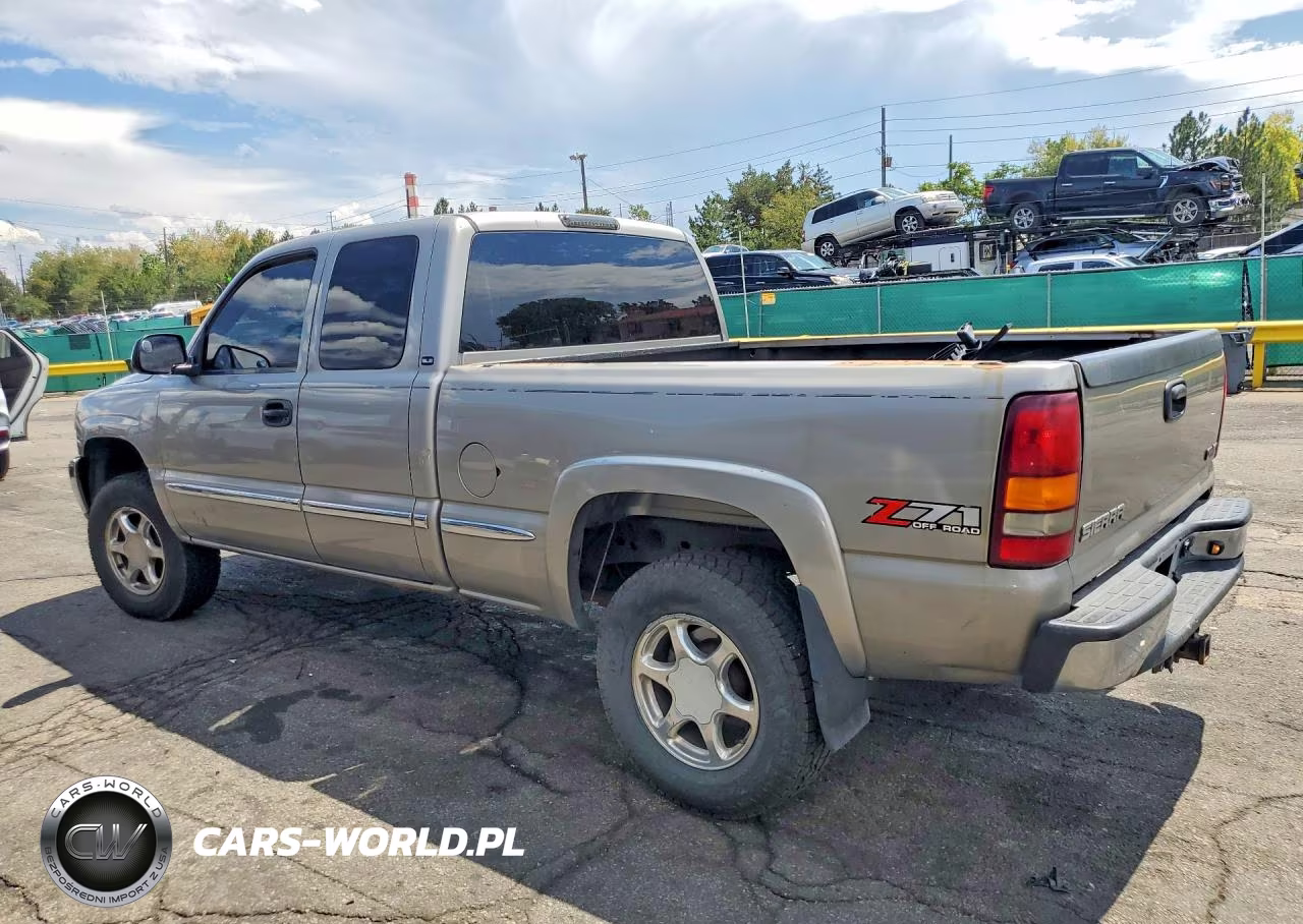 2002 GMC New Sierra K1500 VIN:2GTEK19T821190611 - 2