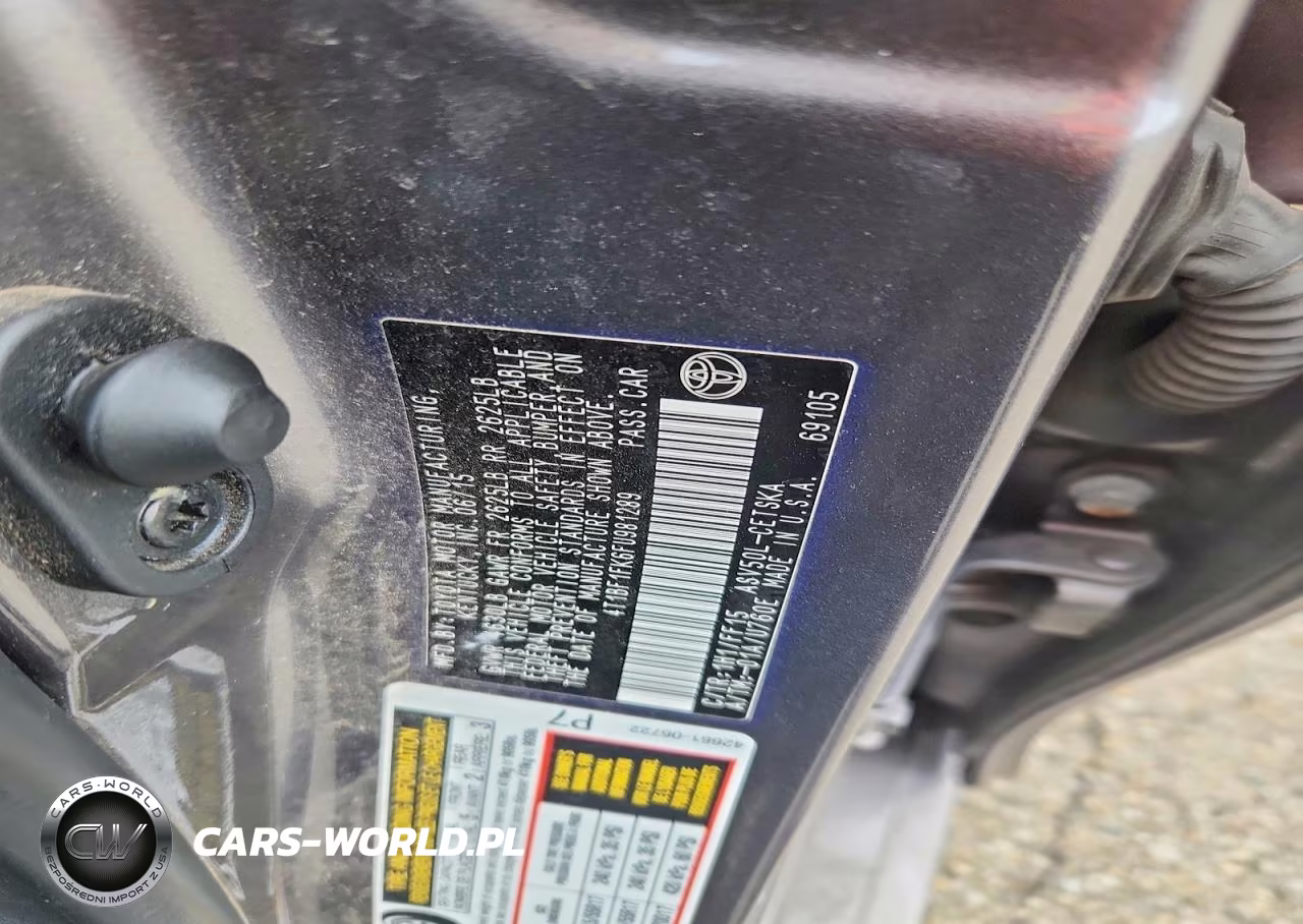 2015 Toyota Camry Se VIN:4T1BF1FK6FU981289 - 12