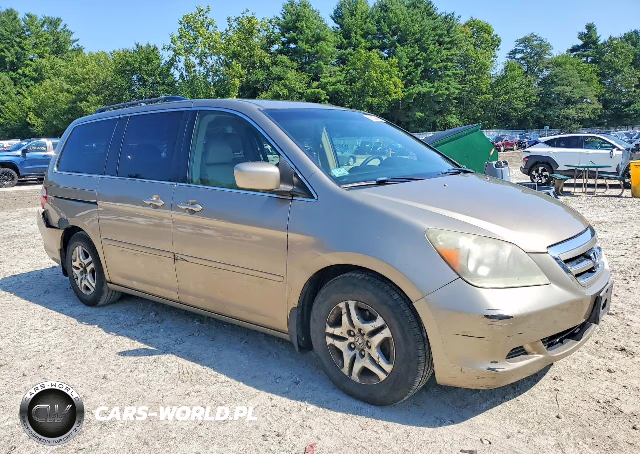 2005 Honda Odyssey Exl VIN:5FNRL38655B012260 - 4
