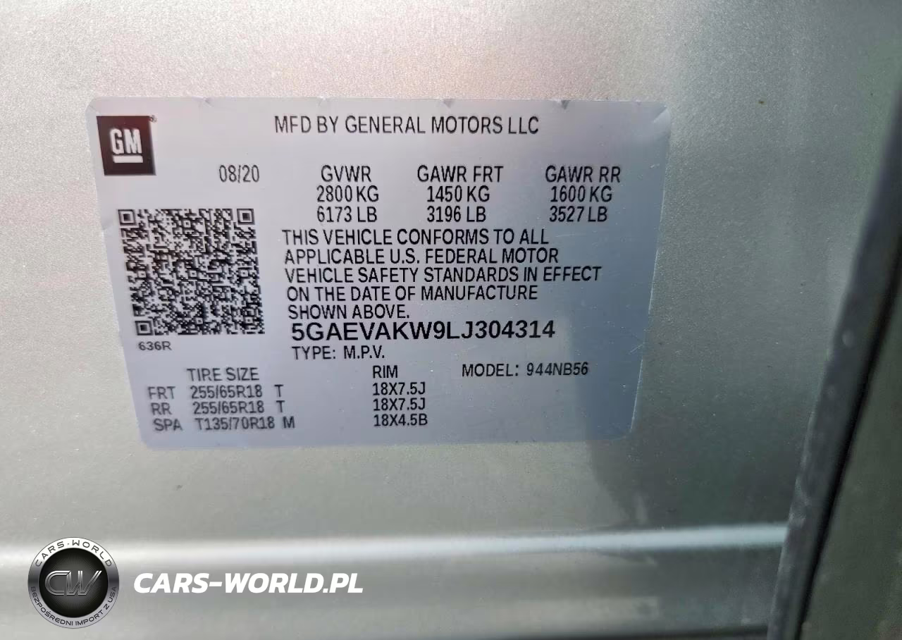2020 Buick Enclave Essence VIN:5GAEVAKW9LJ304314 - 13