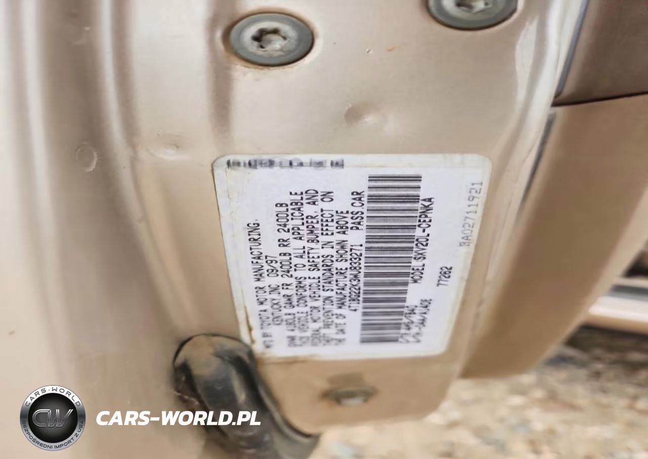 1998 Toyota Camry Le VIN:4T1BG22K3WU833271 - 12