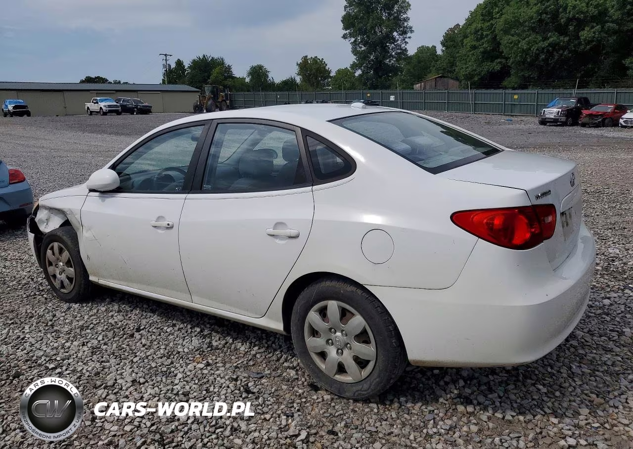 2007 Hyundai Elantra Gls VIN:KMHDU46D17U190932 - 2