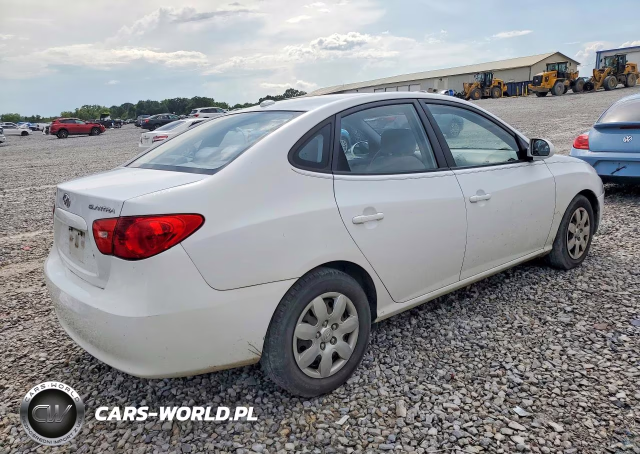 2007 Hyundai Elantra Gls VIN:KMHDU46D17U190932 - 3