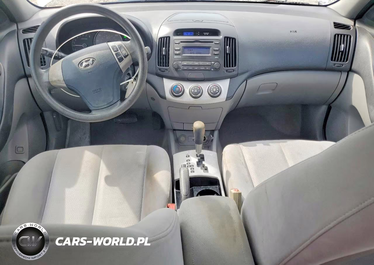 2007 Hyundai Elantra Gls VIN:KMHDU46D17U190932 - 8
