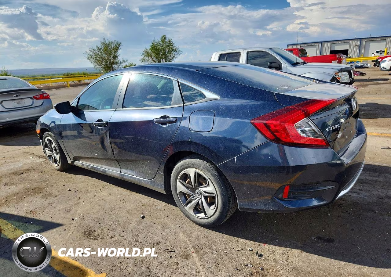 2020 Honda Civic Lx VIN:19XFC2F64LE002970 - 2