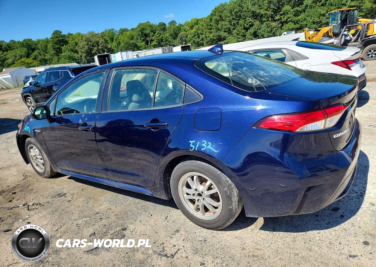 2021 Toyota Corolla Le VIN:JTDEAMDEXMJ031563 - 2
