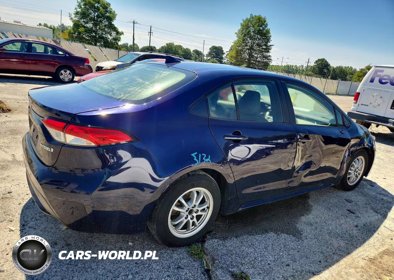 2021 Toyota Corolla Le VIN:JTDEAMDEXMJ031563 - 3