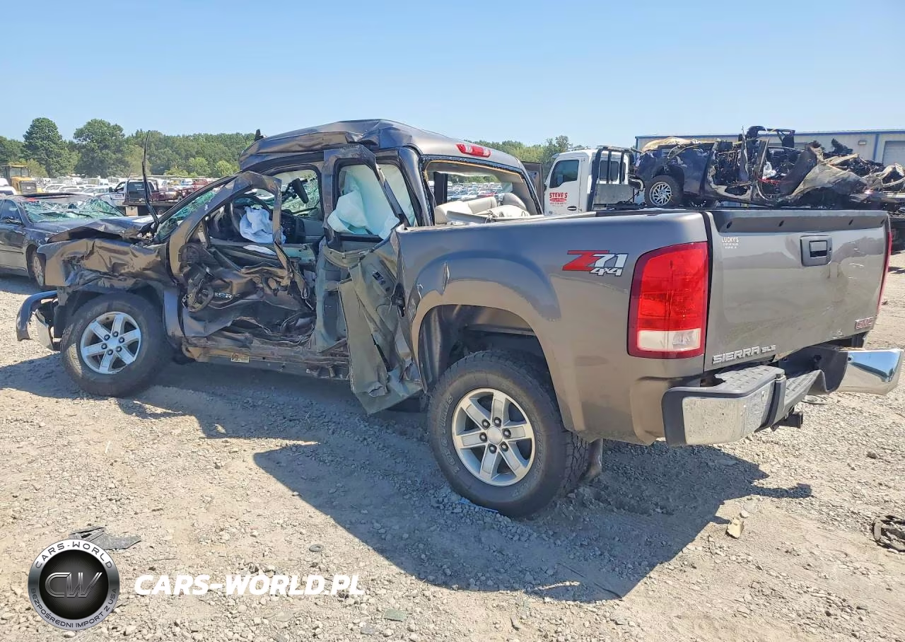 2012 GMC Sierra K1500 Sle VIN:3GTP2VE77CG234907 - 2