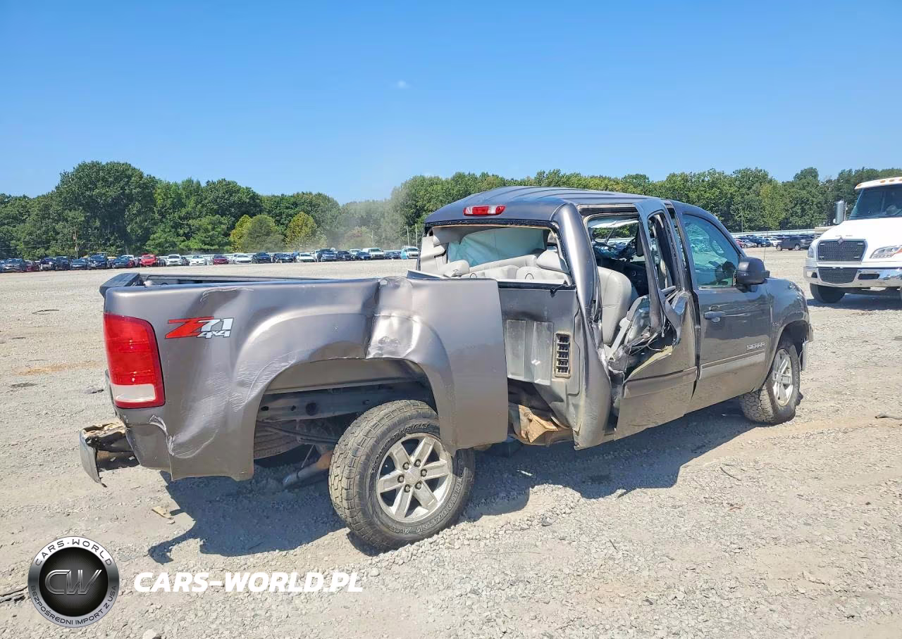 2012 GMC Sierra K1500 Sle VIN:3GTP2VE77CG234907 - 3