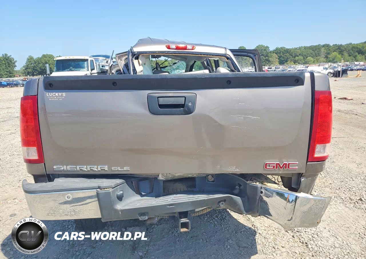 2012 GMC Sierra K1500 Sle VIN:3GTP2VE77CG234907 - 6