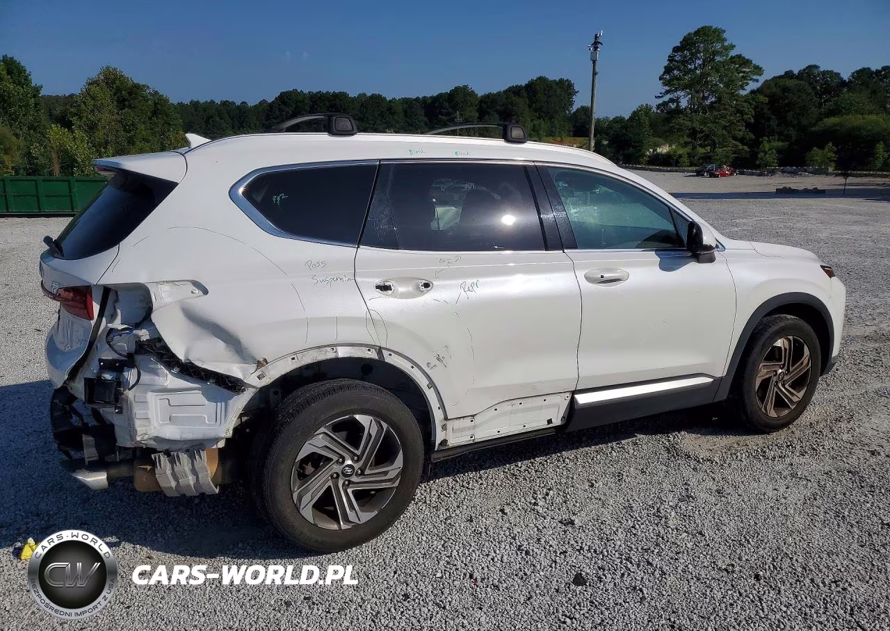 2022 Hyundai Santa Fe Sel VIN:5NMS24AJ3NH434650 - 3