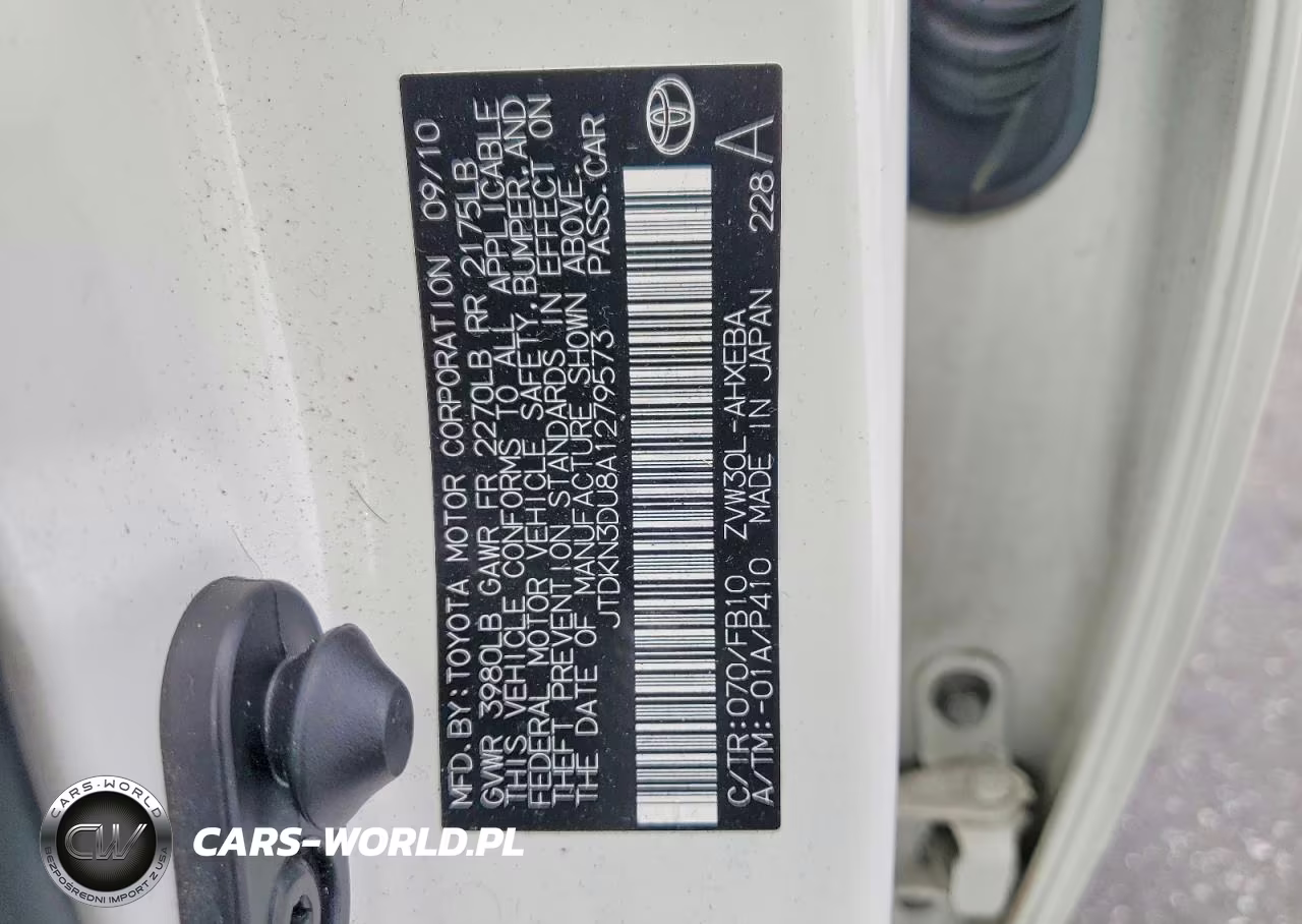 2010 Toyota Prius Iii VIN:JTDKN3DU8A1279573 - 12