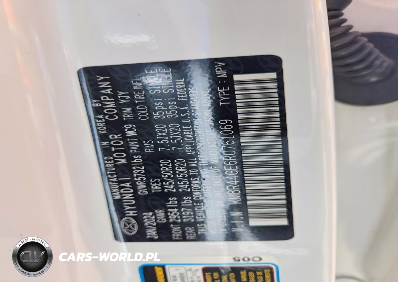 2024 Hyundai Palisade Sel Premium VIN:KM8R44GE6RU761069 - 14