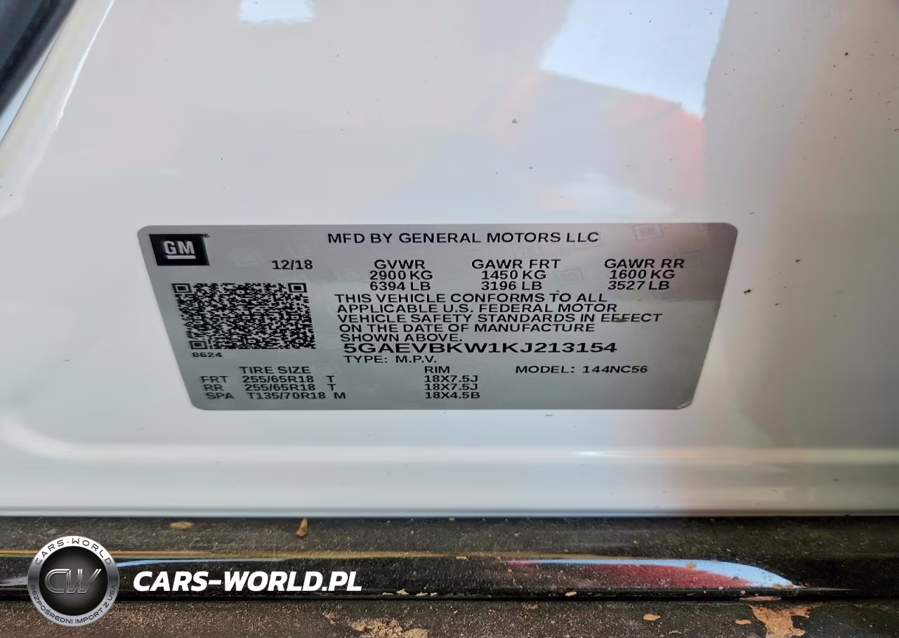2019 Buick Enclave Premium VIN:5GAEVBKW1KJ213154 - 12