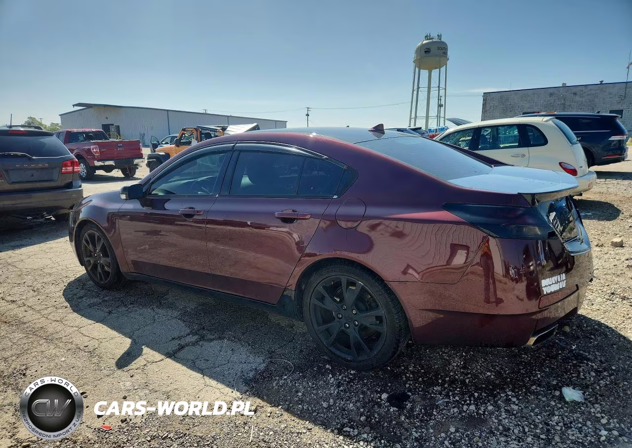 2012 Acura Tl VIN:19UUA8F23CA030390 - 2