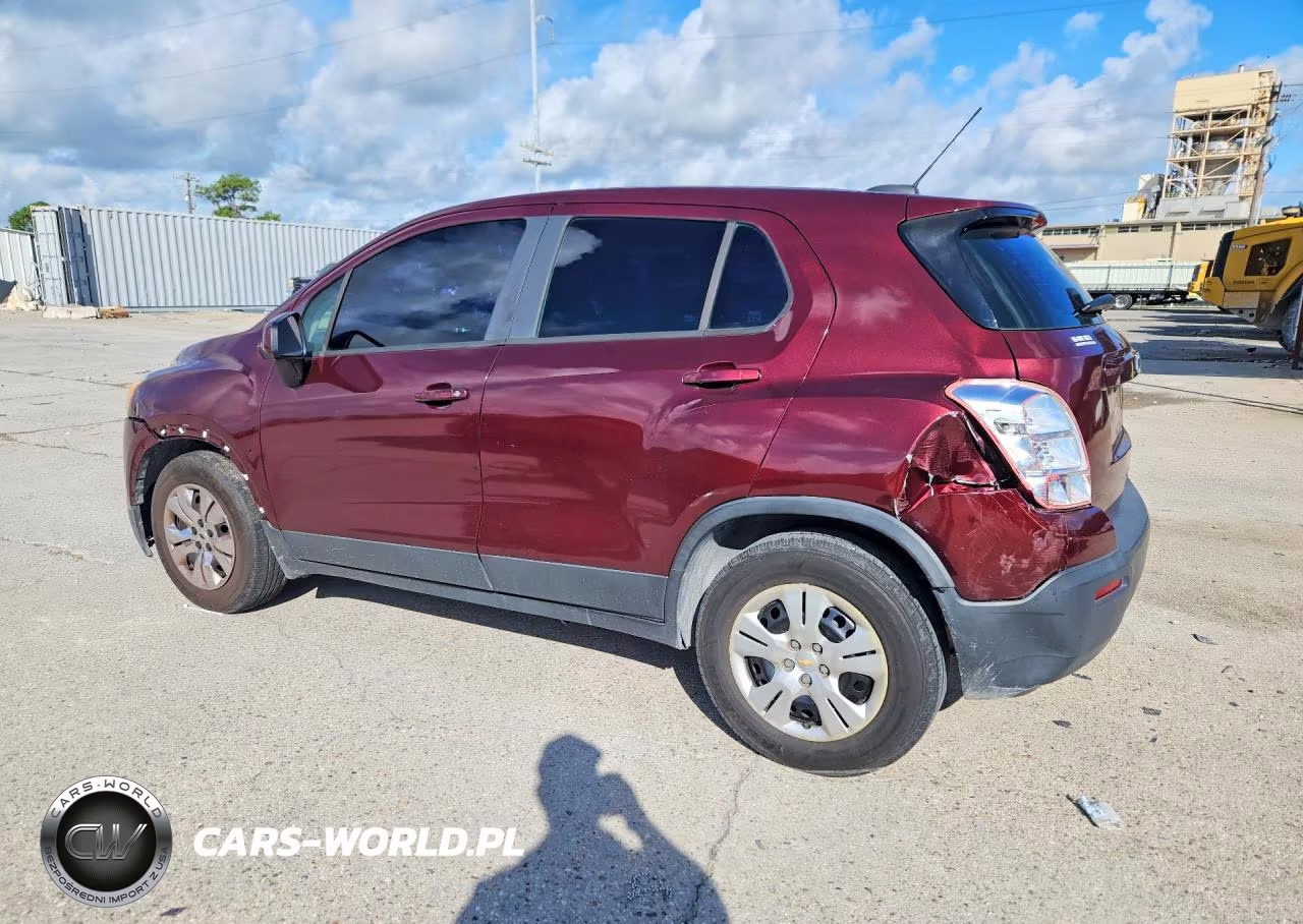 2016 Chevrolet Trax Ls VIN:3GNCJKSB1GL157559 - 2
