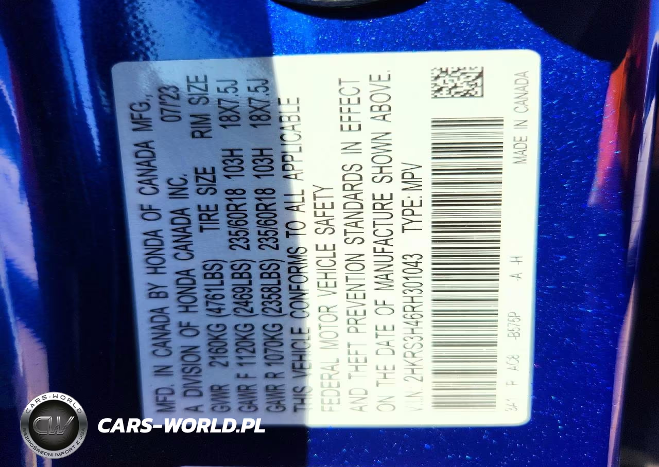2024 Honda Cr-V Ex VIN:2HKRS3H46RH301043 - 12