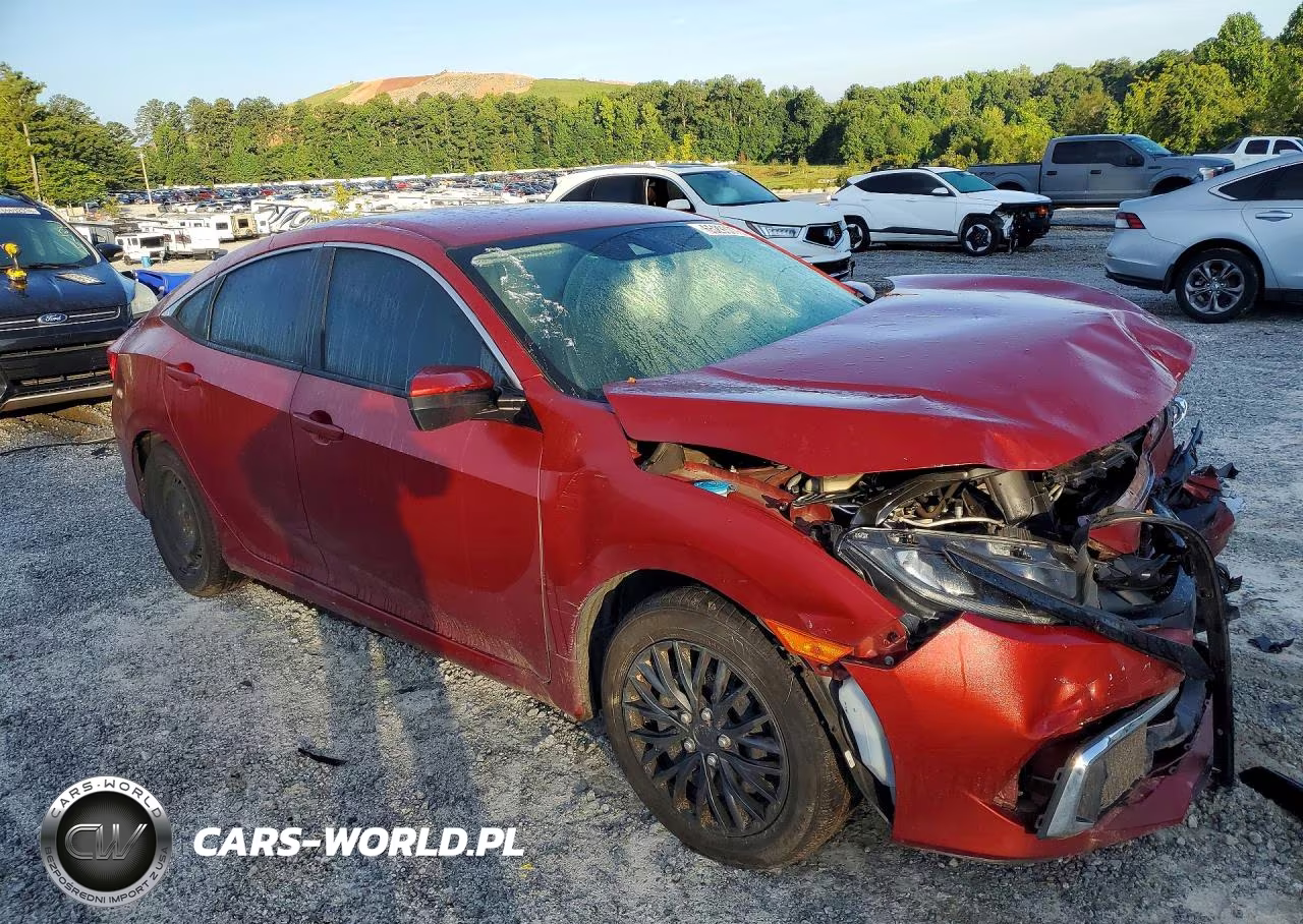 2021 Honda Civic Lx VIN:2HGFC2F66MH539007 - 4