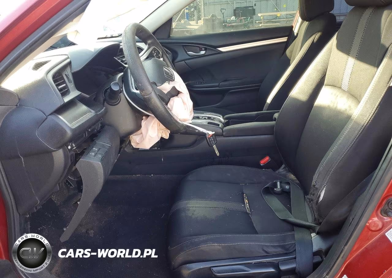2021 Honda Civic Lx VIN:2HGFC2F66MH539007 - 7