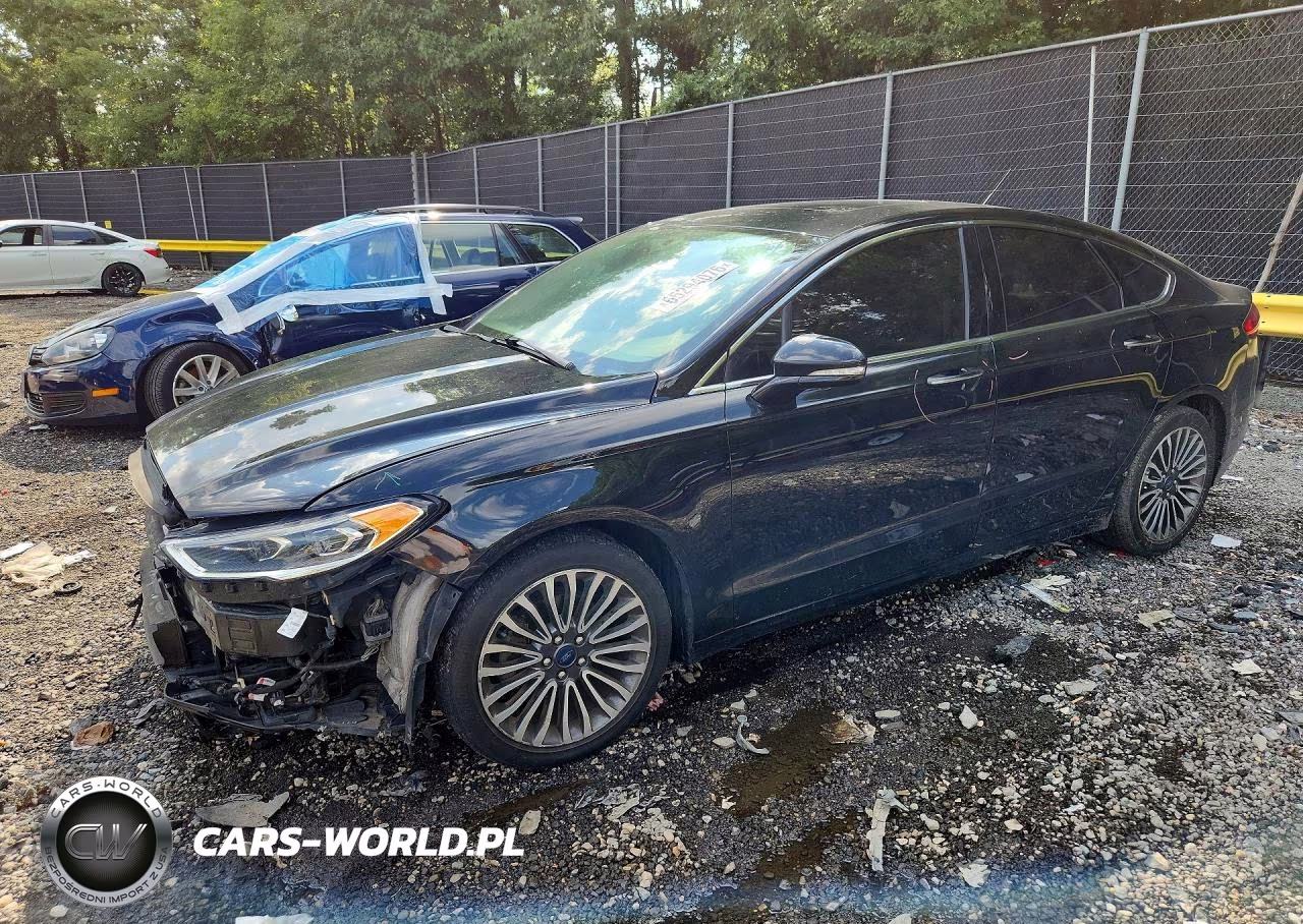 2017 Ford Fusion Se VIN:3FA6P0H91HR170152 - 1