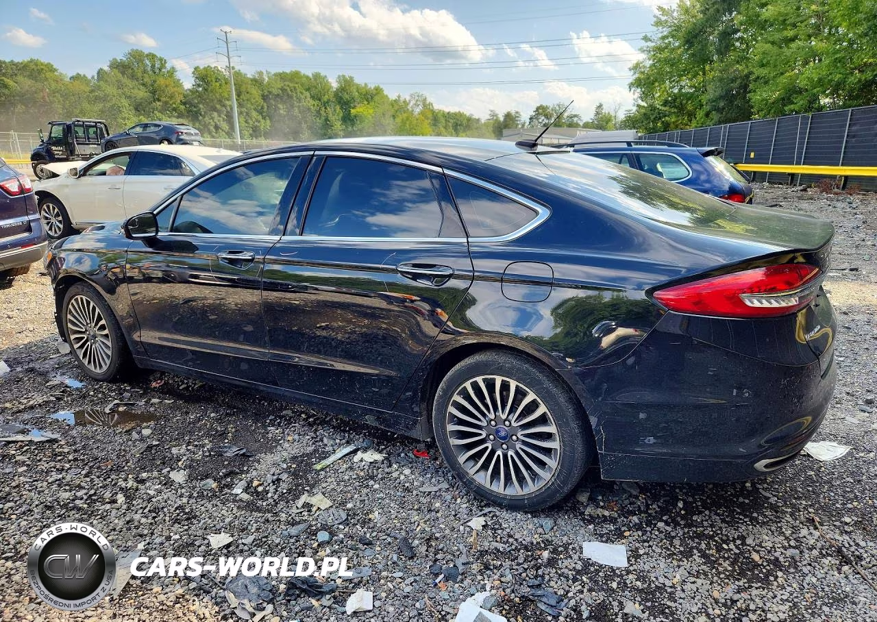 2017 Ford Fusion Se VIN:3FA6P0H91HR170152 - 2