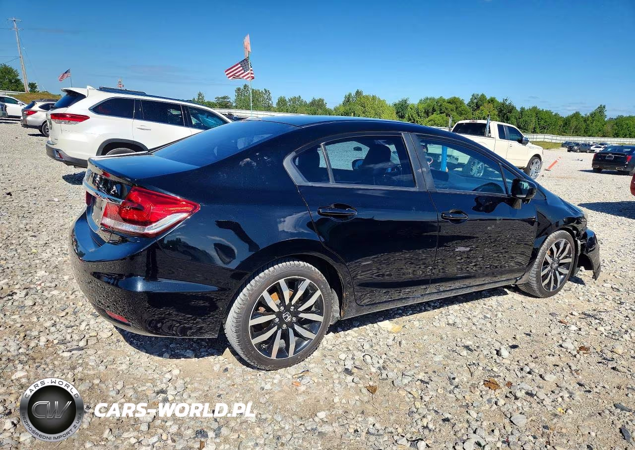 2014 Honda Civic Exl VIN:19XFB2F90EE048652 - 3