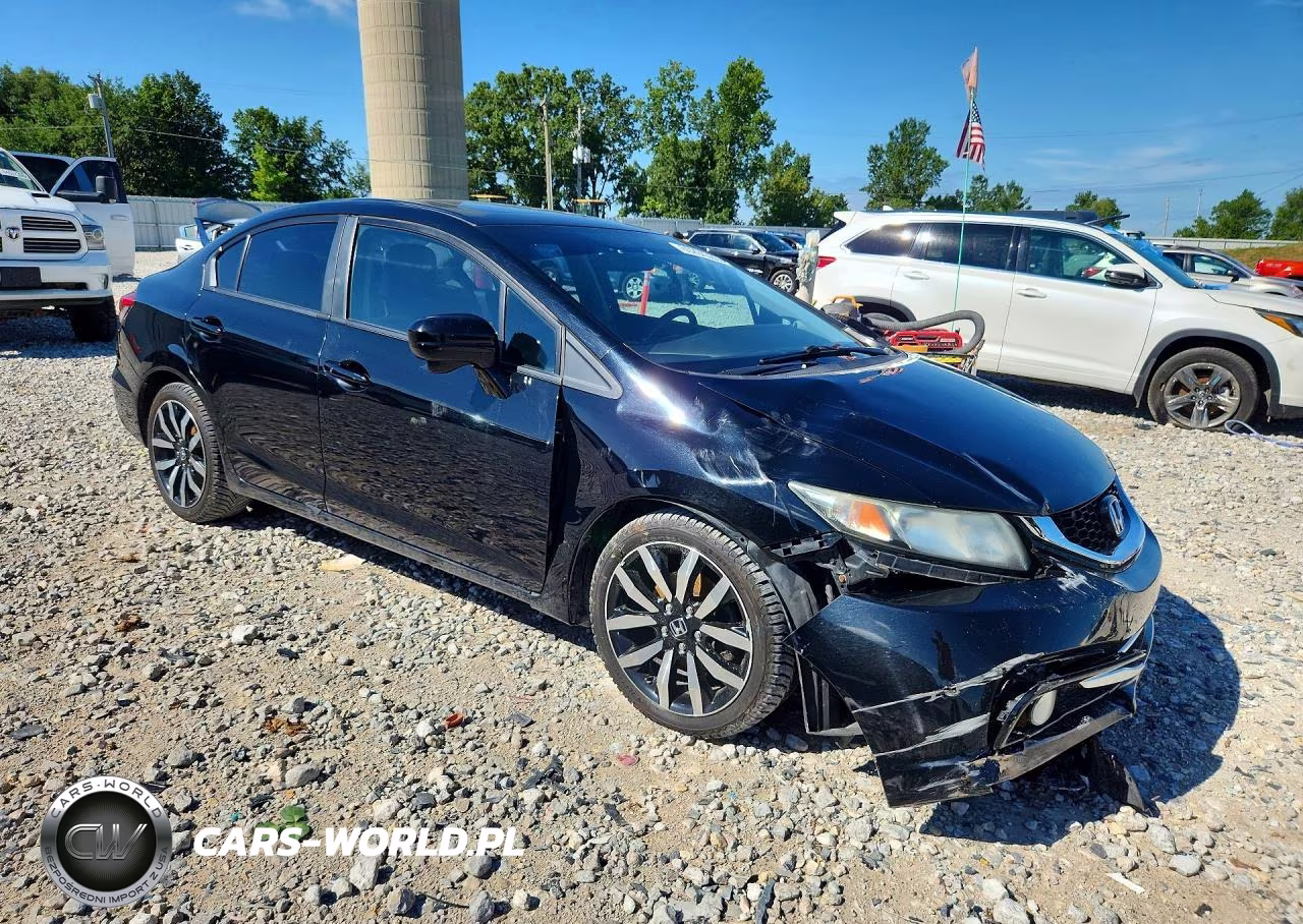 2014 Honda Civic Exl VIN:19XFB2F90EE048652 - 4