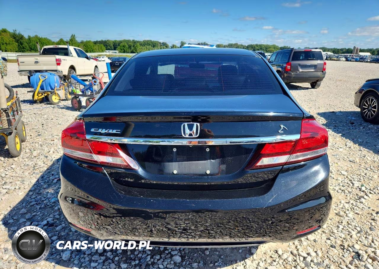 2014 Honda Civic Exl VIN:19XFB2F90EE048652 - 6