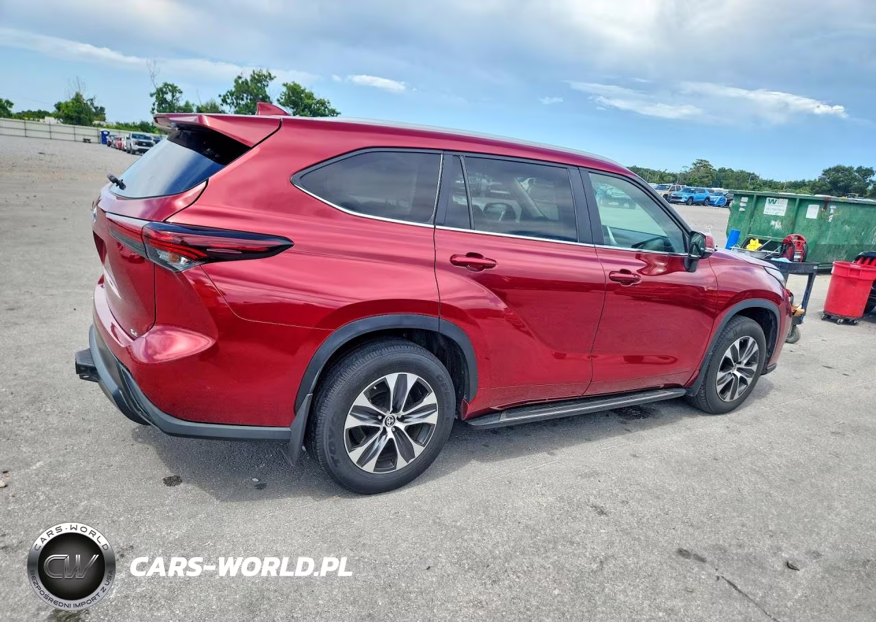 2024 Toyota Highlander Xle VIN:5TDKDRAH9RS053179 - 3